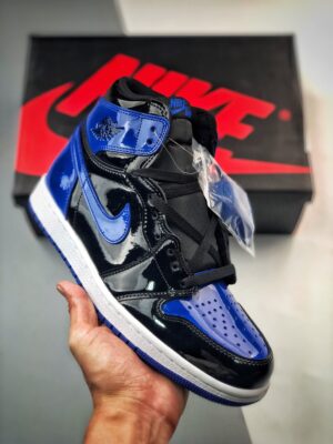 AJ Jordan 1 High OG Leather Patent Royal