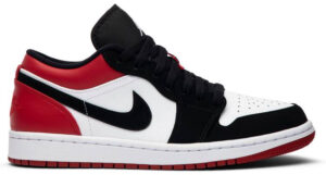 AJ Jordan 1 Low "Black Toe"