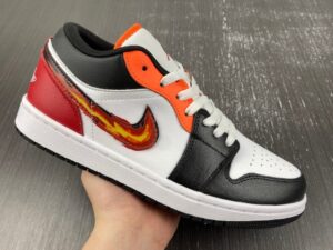 AJ Jordan 1 Low "Flaming Swoosh" FJ7222-101