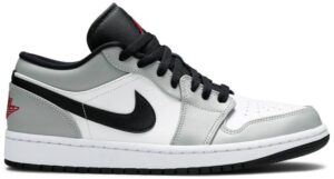 AJ Jordan 1 Low "Light Smoke Grey";