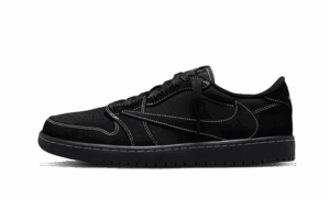 AJ Jordan 1 Low Travis Scott BLACK PHANTOM