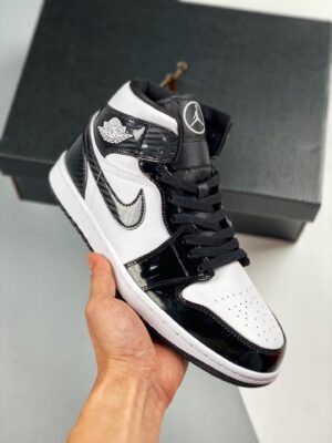 AJ Jordan 1 Mid All-Star Black/White DD1649-001