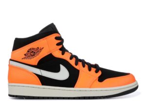 AJ Jordan 1 Mid 'Black Cone' Revered Footwear