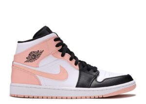 AJ Jordan 1 Mid 'Crimson Tint' Everlasting Sneaker