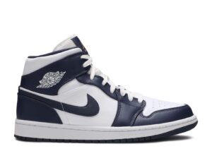 AJ Jordan 1 Mid 'Obsidian' Everlasting Sneaker