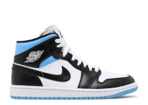 AJ Jordan 1 Mid 'University Blue' Everlasting Sneaker