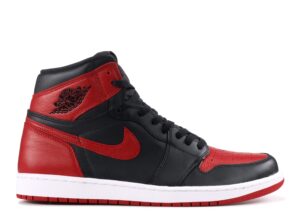 AJ Jordan 1 Retro High OG 'Banned' 2016 Unfading Sneaker