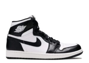 AJ Jordan 1 Retro High OG 'Black White' Revered Footwear