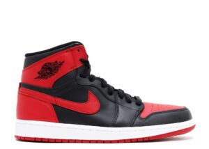 AJ Jordan 1 Retro High OG 'Bred' 2013 Unfading Sneaker