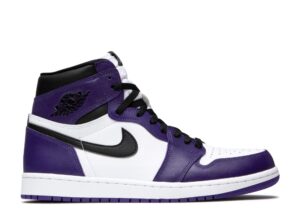 AJ Jordan 1 Retro High OG 'Court Purple 2.0' Revered Footwear