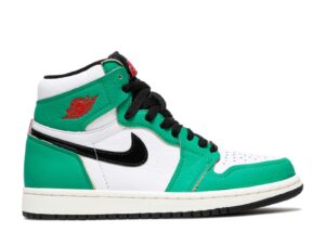AJ Jordan 1 Retro High OG 'Lucky Green' Unfading Sneaker
