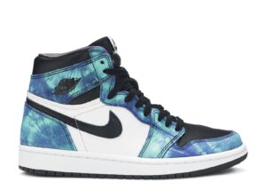 AJ Jordan 1 Retro High OG 'Tie-Dye' Unfading Sneaker