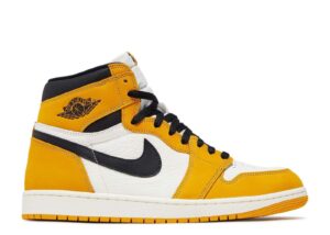 AJ Jordan 1 Retro High OG Yellow Ochre Everlasting Sneaker