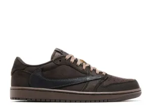 AJ Jordan 1 Retro Low OG SP Travis Scott Velvet Brown