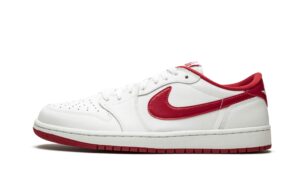 AJ Jordan 1 Retro Low OG White / Varsity Red