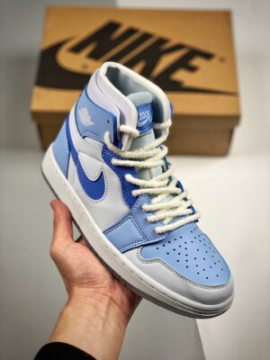 AJ Jordan 1 Zoom CMFT White Blue