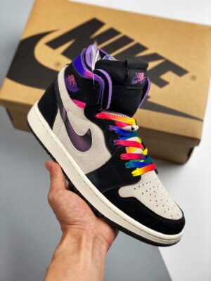 AJ Jordan 1 Zoom Comfort PSG White/Purple-Pink-Black DB3610-105