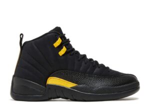 AJ Jordan 12 Retro 'Black Taxi' Everlasting Sneaker