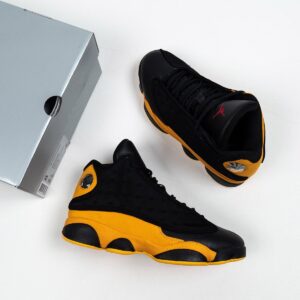 AJ Jordan 13 Melo Class of 2002  Black/Red-University Gold 414571-035
