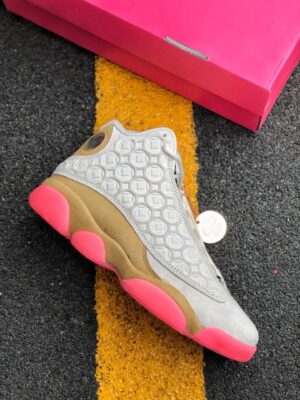 AJ Jordan 13 Retro 'CNY' Pale Ivory/Black-Digital Pink-Club Gold CW4409-100