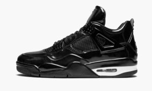 AJ Jordan 4 11Lab4 'Black Patent' Everlasting Sneaker