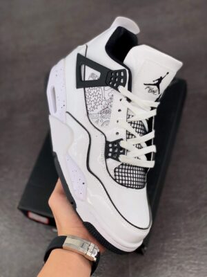 AJ Jordan 4 DIY White/Black-Volt DC4101-100