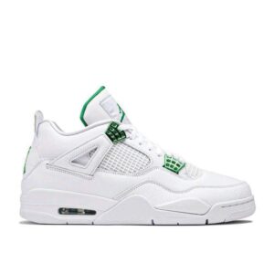 AJ Jordan 4 Retro 'Green Metallic' Revered Footwear