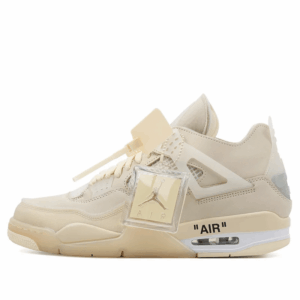 AJ Jordan 4 Retro Off White - Sail Shoes