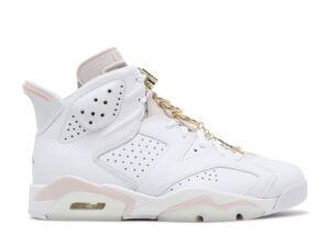 AJ Jordan 6 Retro 'Gold Hoops' Everlasting Sneaker