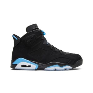 AJ Jordan 6 Retro 'UNC Black/University Blue' 384664-006