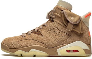 AJ Jordan 6 Retro x Travis Scott British Khaki