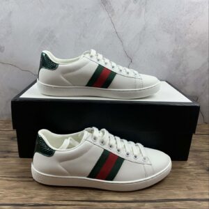 Gucci Men's Ace Leather Sneaker Size 7 - 11.5 US